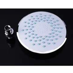 Pară de duș cu filtru, cap de duș universal, finisaj cromat