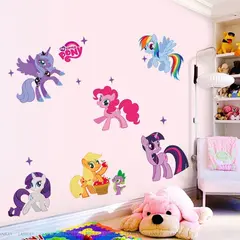 Sticker Decorativ pentru Copii, Tehnologie 3D, Design Realist și Colorat, Dimensiuni 40 x 12 cm