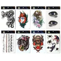 Tatuaj Temporar de Dimensiuni Mari, Design Realist, Rezistent la Apă, 32 x 16 cm, Diverse Modele