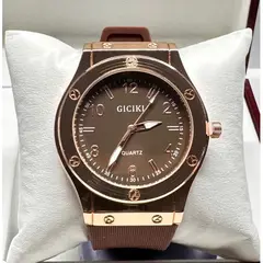 Ceas de Mână pentru Bărbați, Stil Sport-Casual, Curea din Silicon, Diverse Culori