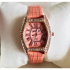 Ceas de Mână pentru Damă, Curea din Piele, Diverse Culori