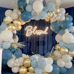 Arcadă baloane decor copii gri bej auriu pentru petreceri tematice