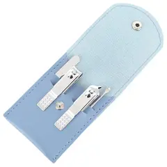 Set manichiură pedichiură cu husă și clești metalici