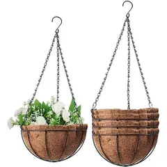 Suport Ghiveci Suspendat cu Lanț 20.5 x 12 cm