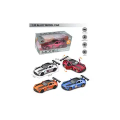 Mașină din Metal pentru Colecție și Joacă, Scară 1:32, Efecte Sonore și Luminoase, Diverse Modele