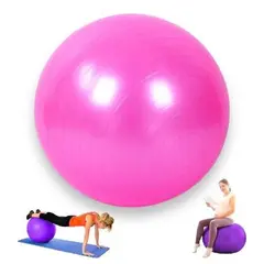 Minge Pilates și Fitness, Diametru 75 cm – Culoare Roz