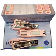 Set 12 Unghiere Mari Profesionale "V9" cu Minipilă Încorporată, Calitate Premium, Sharp and Durable