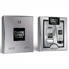 Casetă Cadou Bărbați DARK SPIRIT (Parfum 50 ml + Gel de Duș 50 ml)