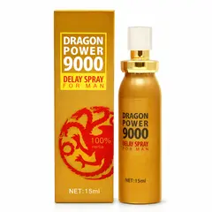 Spray Întârziere Ejaculare Dragon Power 9000, Model Delay Spray, 15 ml, Control Durată