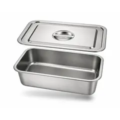 Tavă Gastronorm GN, capac inclus, inox, 39.5 x 29.5 x 10 cm, Uz Profesional HoReCa