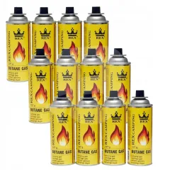 Cartuș Gaz Butan REX 227g, pentru Aragaz de Camping și Arzător