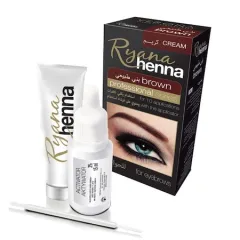 En-gros Vopsea cremă pentru sprâncene Henna maro RYANA - kit profesional pentru 10 utilizări - vânzare en-gros pentru revânzare