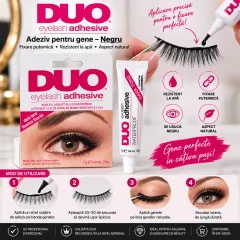 En-gros Adeziv pentru gene DUO - negru waterproof, lipici gene 7 g - vânzare en-gros pentru revânzare