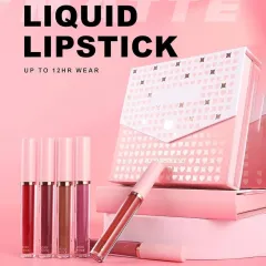En-gros Handaiyan - Set Rujuri Lichide 6 bucăți - Ambalaj tip plic 1081 A - vânzare en-gros pentru revânzare