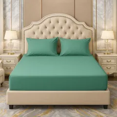 En-gros Lenjerie de pat finet verde albastru 150×200 set 3 piese verde-albastru (cod H810) - vânzare en-gros pentru revânzare