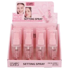 En-gros Spray Fixare Machiaj Ushas Super Hold USP002-1 - 12 Bucăți/Set - vânzare en-gros pentru revânzare