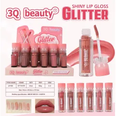 En-gros Luciu de Buze Glitter 3Q Beauty LP-658 - 6 Nuanțe - vânzare en-gros pentru revânzare
