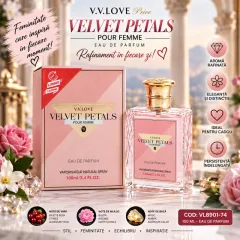 Parfum Feminin Velvet Petals Pour Femme V.V.LOVE Prive 100 ml VL8901-74