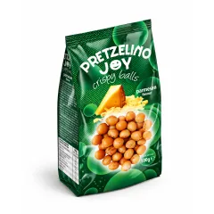 Biluțe crocante cu aromă de parmezan Pretzelino Joy Crispy Balls 100 g