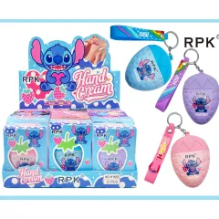 Cremă de Mâini cu Breloc și Aromă de Căpșuni Rpk H1655 - Set 12 Bucăți