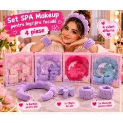 Set SPA Makeup pentru Îngrijire Facială - 4 Piese