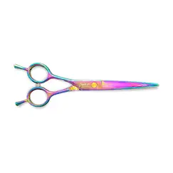Foarfecă DGZ degrade multicolor – lame drepte pentru tăiere precisă