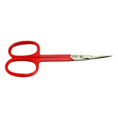 Forfecuță pentru cuticule One Group cu mâner roșu din inox