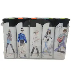 Brichete WEN HAI DONG DU High Quality Gas Lighter, set 50 bucăți