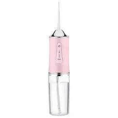 Irigator Oral Portabil Reîncărcabil Model 6886 cu 4 Duze și Rezervor 200 ml