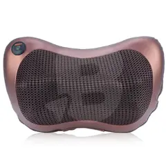 Pernă electrică pentru masaj cervical cu încălzire Shiatsu, Massage Pillow, utilizare birou și auto
