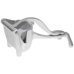 Presă manuală pentru citrice BK din aluminiu, storcător pentru lămâi și portocale, argintie