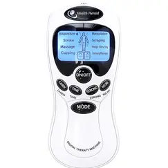 Aparat de masaj TENS EMS digital cu electrozi pentru recuperare și relaxare musculară