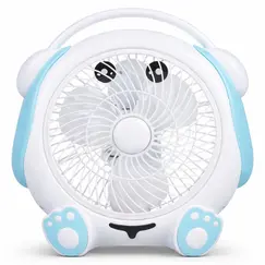 Ventilator portabil de birou Energy Saving Fan RX01-189YYQ, design ursuleț, 20W