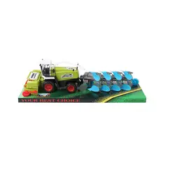 Tractor combină de recoltat cu discuri agricole și accesorii detașabile