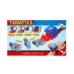 Ceas de Mână cu Mașină Detașabilă "Tarantula", Design SF, Lumini LED și Efecte Interactive