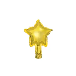 set baloane stele mini, baloane folie 12 cm, stelute decorative petrecere, accesorii ghirlande baloane, articole petreceri en-gros, baloane stele mici metalizate, best angro