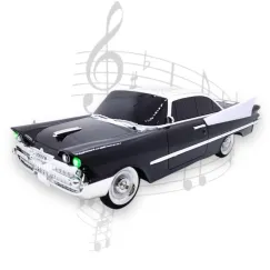 Mașină-Boxă Bluetooth Dodge 59, Radio FM, MP3, Stereo HIFI, 28 cm – Negru