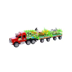 tir cu animale en-gros, transportor animale jucarie, set tir si figurine animale, camion safari copii, vehicule transport animale, furnizor jucarii educative, masini transport gradina zoologica