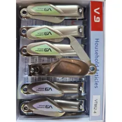 Set 12 Unghiere Mari V9, Calitate Premium, Oțel Inoxidabil, Diverse Modele și Culori