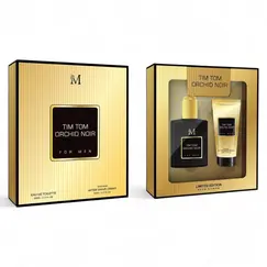 Casetă Cadou Bărbați TIM TOM ORCHID NOIR (Parfum 50 ml + Gel de Duș 50 ml)