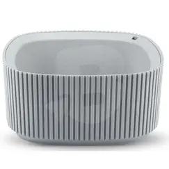 Ghiveci din Plastic pentru Flori ARTA, Capacitate 1 L, Formă Pătrată