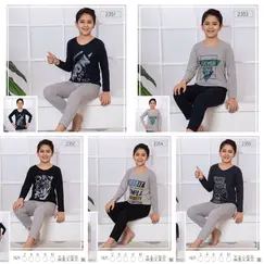 Set Pijamale Băieți, Mânecă Lungă, 2 Modele Mix (2-10 Ani)