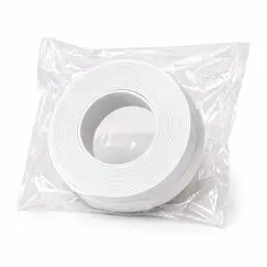 Bandă Etanșare PTFE pentru Țevi, Model Standard Rezistent, 12 mm x 10 m, Alb