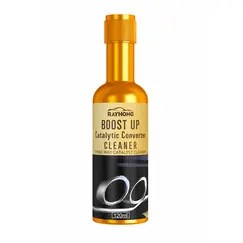 Soluție Profesională pentru Curățarea Convertorului Catalitic Auto RAYHONG Boost Up Catalytic Converter Cleaner, Aditiv Lichid Concentrat pentru Întreținerea Sistemului de Evacuare, 120 ml