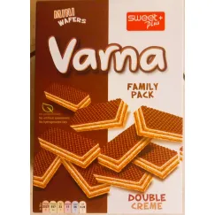 Mini napolitane Sweet Plus Varna cu cremă DUO, 230g