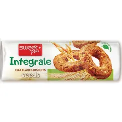 Biscuiți integrali Sweet Plus Integrale Seeds cu ovăz și semințe, 150g