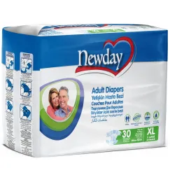 Scutece Adulți cu Scai Newday, Mărimea XL, 30 bucăți/pachet