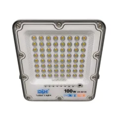 Proiector Solar LED 100W cu Panou Separat și Telecomandă DX-66100