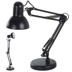 Veioză de Birou cu Braț Reglabil și Menghină MT-811, H58cm