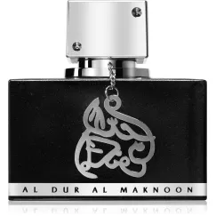 Apă de parfum, Al Dur Al Maknoon Silver by Lattafa, 100 ml, bărbați